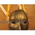 Vintage Solid Brass Art THEATRICAL FACE MASK Wall Hanging Decor - India - VGC   123293061757